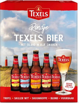 Rondje texels bierpakket met glas